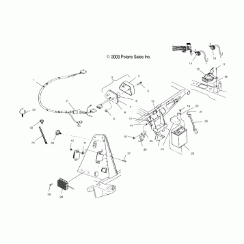 ELECTRICAL/TAILLIGHT - A04CB32AA/FC (4986188618C02)