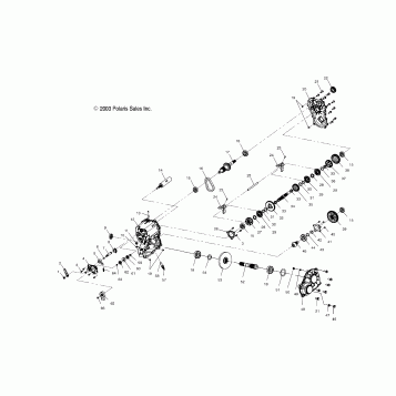 GEARCASE - A03CB32AA/FC (4986188618C05)