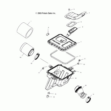 AIR BOX - A04BA25CA/CB (4986208620A11)