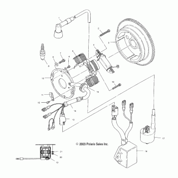 MAGNETO - A04BA25CA/CB (4986208620C08)