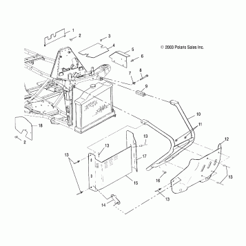 FRONT BUMPER and SHIELDS - A04BG50AA/FA (4986228622A05)