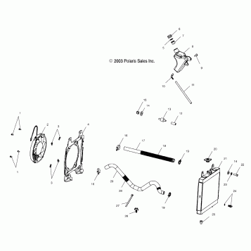 COOLING SYSTEM - A04BG50AA/FA (4986228622A07)
