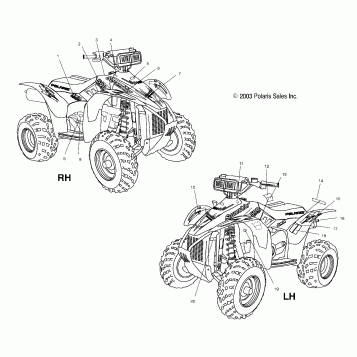 DECALS - A04BG50AA/FA (4986228622A13)