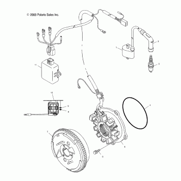 MAGNETO - A04CD32AA/AB/AC/FB (4986248624C14)