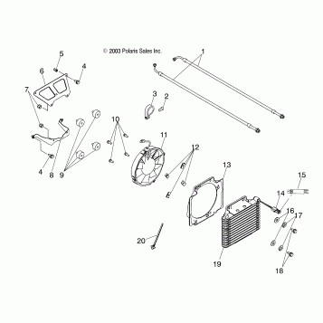 OIL COOLING - A04CD32AA/AB/AC/FB (4986268626A14)