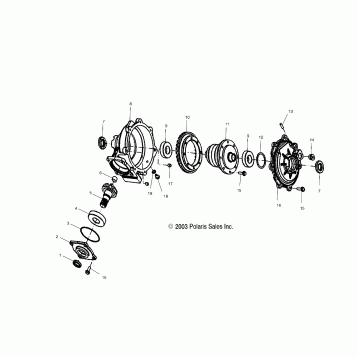 FRONT HOUSING - A03CD50FB (4986268626C10)