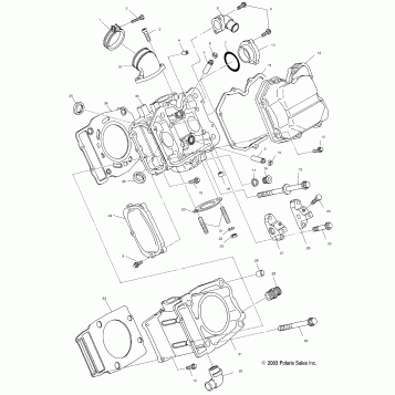 CYLINDER - A04CL50AA (4986288628D05)
