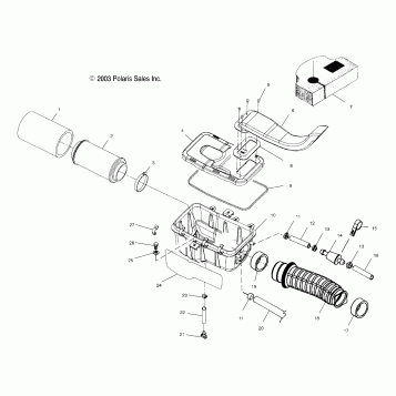 AIR BOX - A04CH42AQ/AR/AS/AT/AV (4987258725B02)