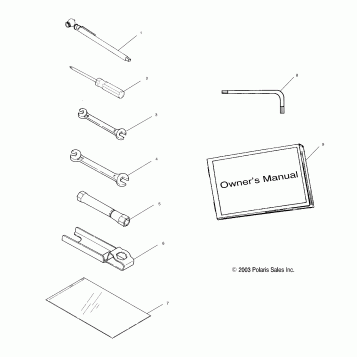 TOOL KIT - A04CH42AA/AE/AG (4987258725E01)
