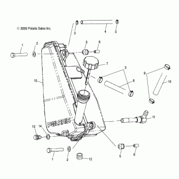 OIL TANK - A04CH50AA/AC/AE/AG (4987288728B04)