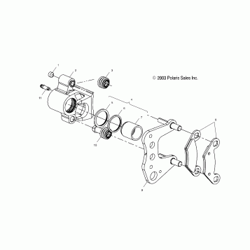 FRONT BRAKE - A03CH68AA/AC/AF/AH/AL (4987288728B07)