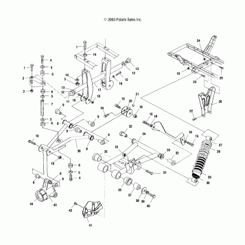 REAR SUSPENSION - A04CH50AO/AQ/AR/AS/AT/AV/AW/AX (4987288728C09)