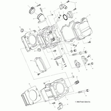 CYLINDER - A04CH50AO/AQ/AR/AS/AT/AV/AW/AX (4987288728D03)