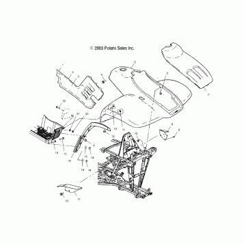 FRONT CAB - A04CH59AK/AL/AN/AQ/AW (4987318731A05)