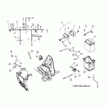 ELECTRICAL/TAILLIGHT - A04CH68AK/AL/AN/AO (4987438743C09)