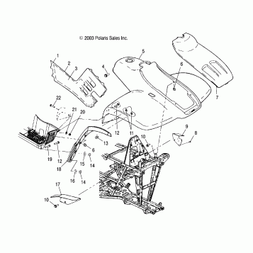FRONT CAB - A04CH68AP/AQ/AU/CU (4987468746A05)