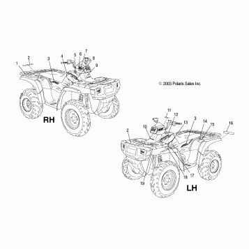 DECALS - A04CH68AP/AQ/AU/CU (4987468746A09)