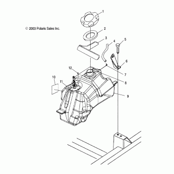 FUEL TANK - A04CH68AP/AQ/AU/CU (4987468746A12)