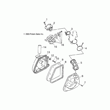 AIR CLEANER - A06KA05CA/CB/CD (4987878787A07)