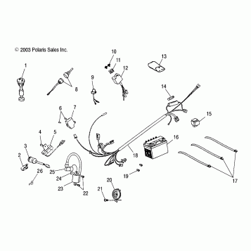 ELECTRICAL PARTS - A04KA05CA (4987878787C03)