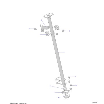 STEERING POST - A26SDA57A7 (C102604)