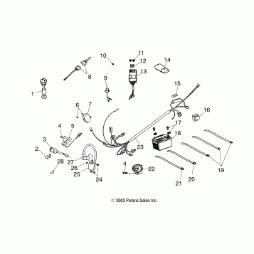 ELECTRICAL PARTS - A04FA09CA/CB (4991329132C03)