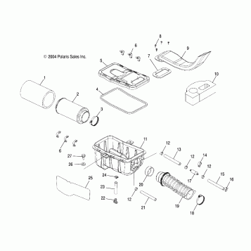 AIR BOX - A05MH42AB/AG/AH (4994139413B01)