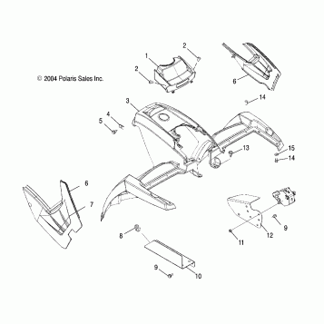 FRONT CAB - A05MH68AK/AN/AD (4994229422A05)