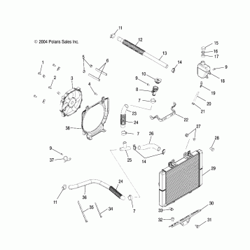 COOLING SYSTEM - A05MH68AK/AN/AD (4994199419A13)