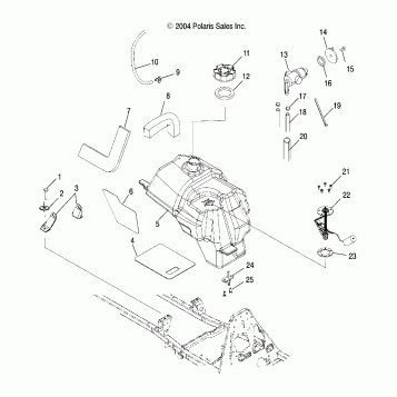 FUEL TANK - A05MH68AK/AN/AD (4994199419B03)