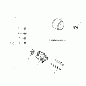 OIL PUMP - A04CH68AC/AF/AH/AJ/AT/AV (4994199419E02)