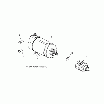 STARTING MOTOR - A03CH59AA/AF/AG (4994199419E04)