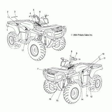 DECALS - A05MH68AK/AN/AD (4994229422A10)