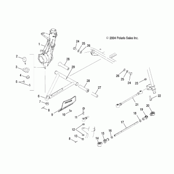 A-ARM/STRUT MOUNTING - A05MH68AK/AN/AD (4994229422C05)