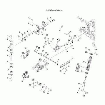 REAR SUSPENSION - A05MH68AK/AN/AD (4994229422C11)