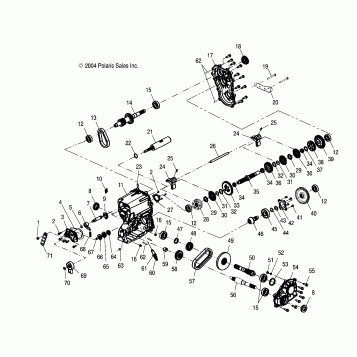 GEARCASE - A05MH68AK/AN/AD (4994229422D01)