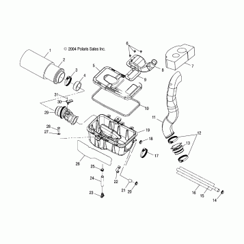 AIR BOX - A05MH68AC/AS/AT/AU/AW (4994279427A14)
