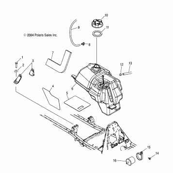 FUEL TANK - A05MH68AC/AS/AT/AU/AW (4994279427B05)
