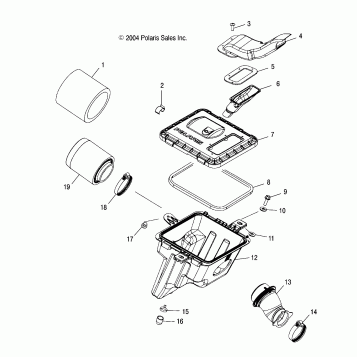 AIR BOX - A05BA25CA/CB (4994739473A11)