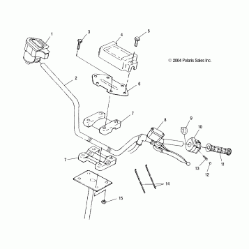 HANDLEBAR - A05BA25CA/CB (4994739473B02)
