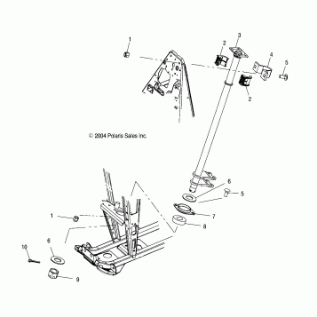 STEERING POST - A05BA25CA/CB (4994739473B11)