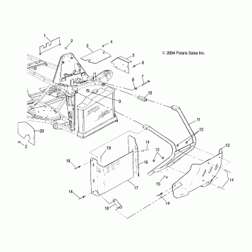 BUMPER, FRONT and SHIELDS - A06BG50AA/FA (4994789478A05)