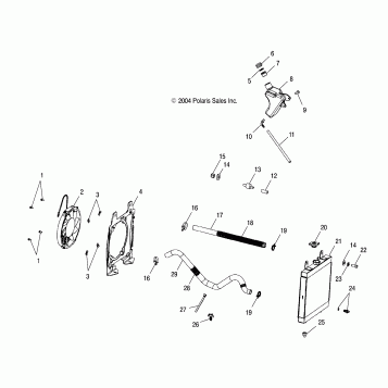 COOLING SYSTEM - A05BG50AA/FA (4994789478A07)