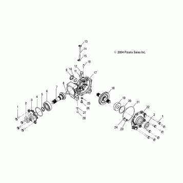 FRONT HOUSING - A03BG50AA (4994789478B01)