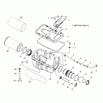 AIR BOX - A05BG50AA/FA (4994789478C04)
