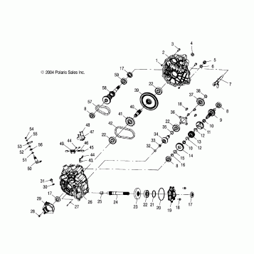 GEARCASE - A03BG50AA (4994789478C09)