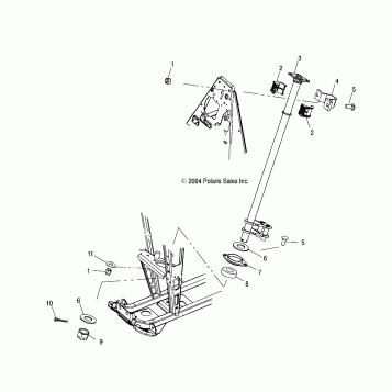 STEERING POST - A03CB32AA/FC (4994839483B06)