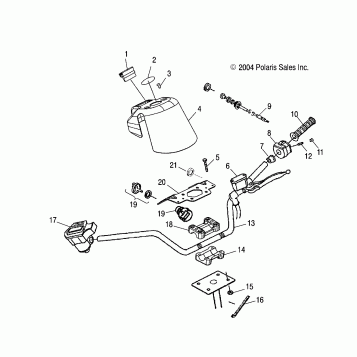 HANDLEBAR - A04CA32AA/AB/FA (4994839483B08)