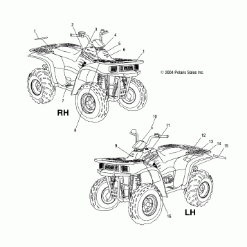 DECALS - A05CB32AA (4994889488A09)