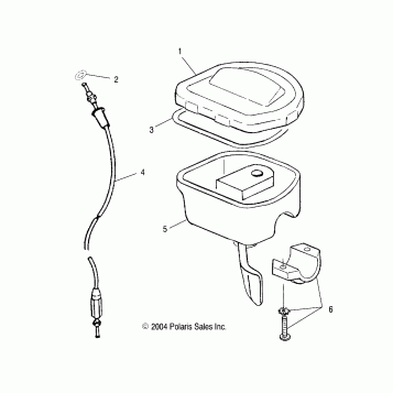 CONTROL, THROTTLE ASM. - A04JD32AA (4994889488B07)